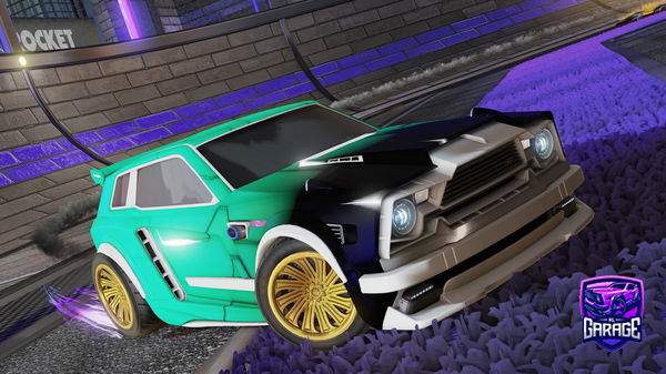 A Rocket League car design from ChillTime