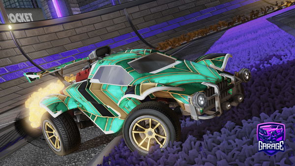A Rocket League car design from yovaz