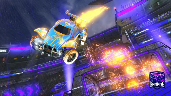 A Rocket League car design from R4PTOR34