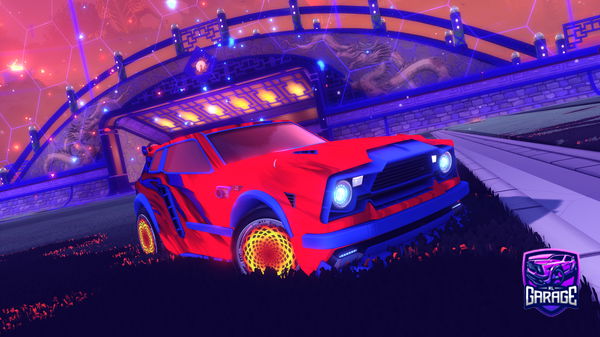 A Rocket League car design from Weavile2099