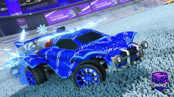 A Rocket League car design from daniel1x