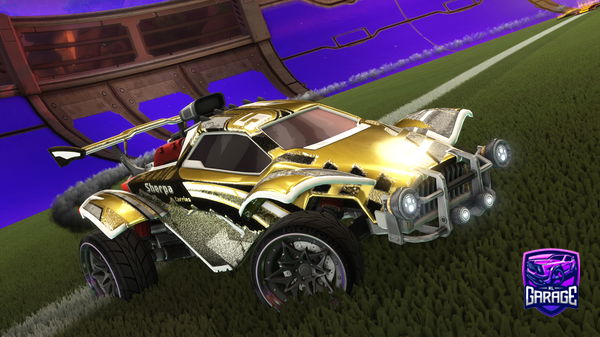 A Rocket League car design from Hiromusicpractor