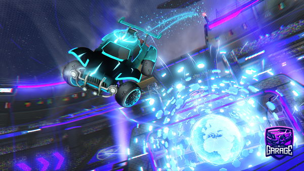 A Rocket League car design from KICKSY-HZYSX