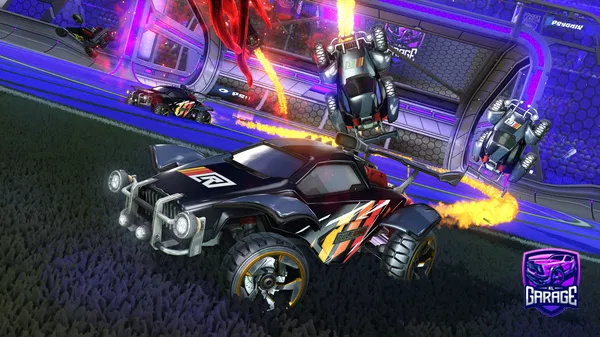 A Rocket League car design from pkpk