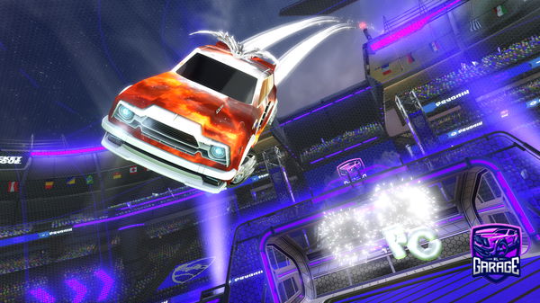 A Rocket League car design from lino-1506bobo