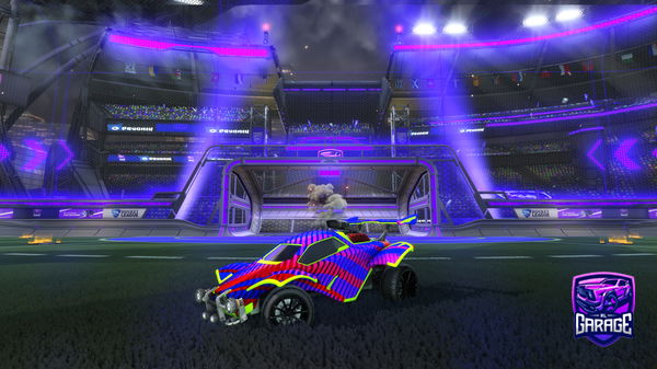 A Rocket League car design from RLPSYCHORL