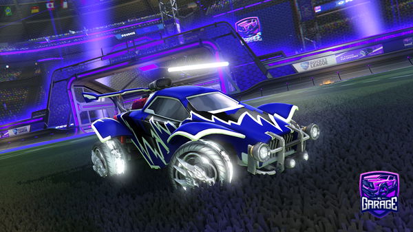 A Rocket League car design from CreawayzYT
