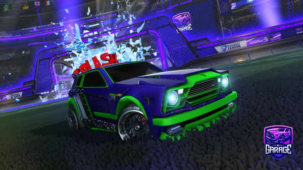 A Rocket League car design from PaltaGamer