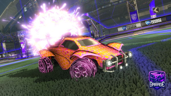 A Rocket League car design from ChappyDaBoi3