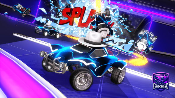 A Rocket League car design from VoidPlays