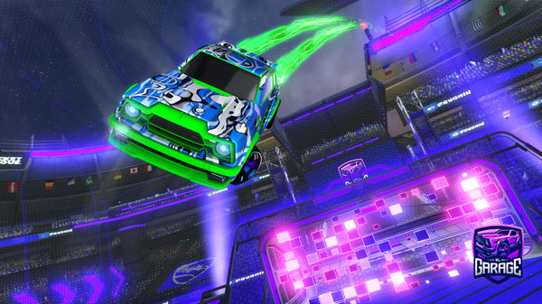 A Rocket League car design from amido48