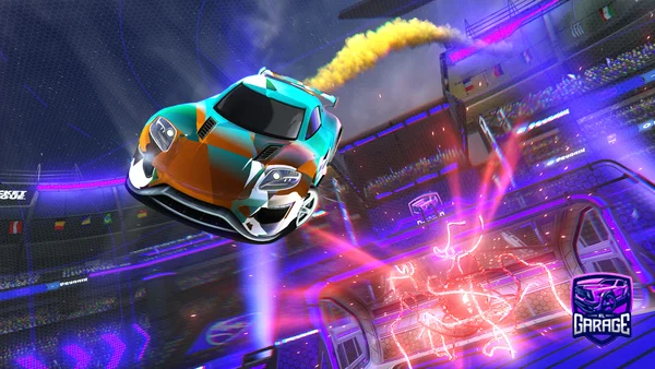 A Rocket League car design from Iyazthebanana