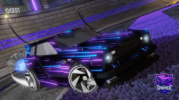 A Rocket League car design from udog