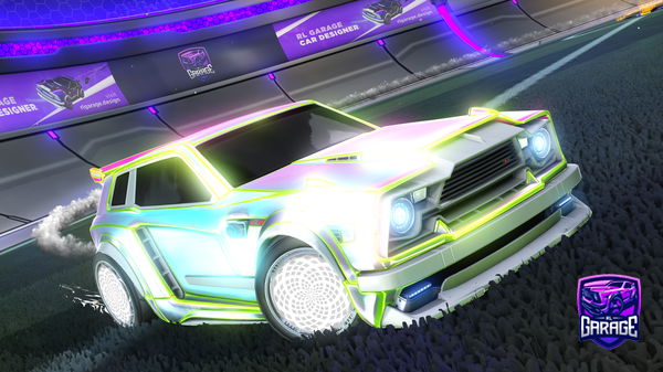 A Rocket League car design from Yuno2alive