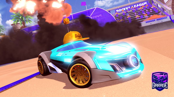 A Rocket League car design from airmax8002