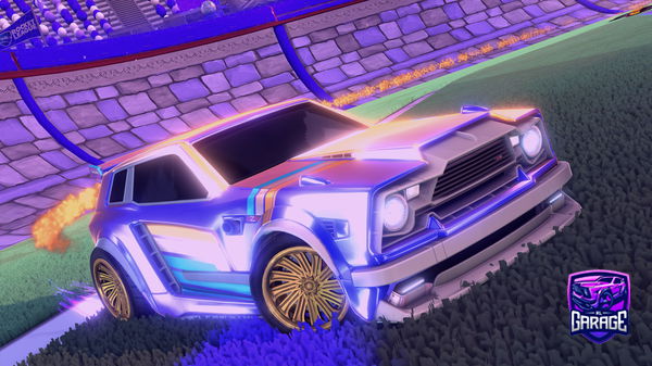 A Rocket League car design from FIREone62