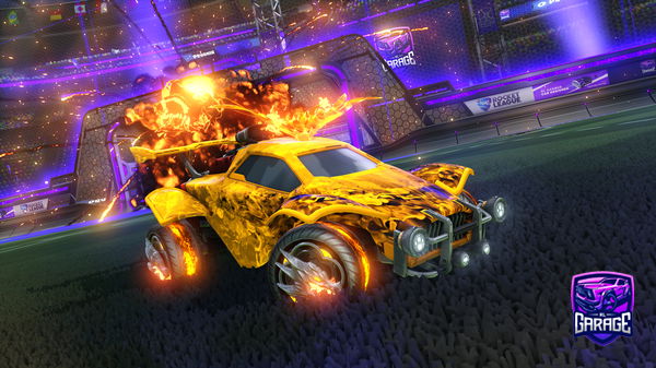 A Rocket League car design from PRanger101
