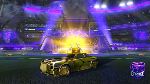 A Rocket League car design from cewosu