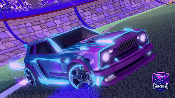 A Rocket League car design from AggieFan767825