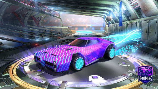 A Rocket League car design from Electroxical