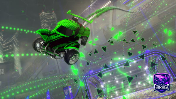 A Rocket League car design from LLyusic