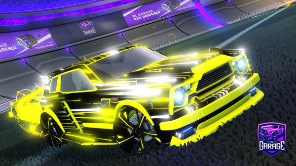A Rocket League car design from Tenchoxdd