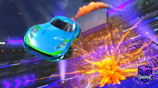 A Rocket League car design from Tomsi_