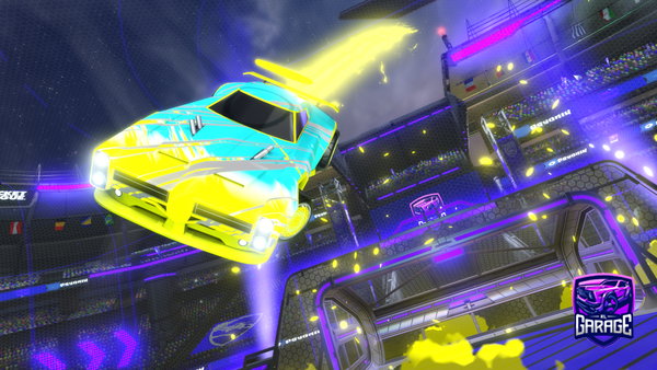 A Rocket League car design from PNMMax