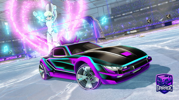 A Rocket League car design from Cool_Wii