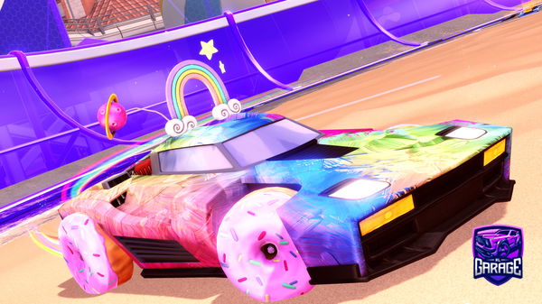 A Rocket League car design from SuperMS_2011