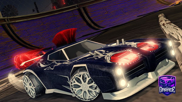 A Rocket League car design from Kugelmagnet69