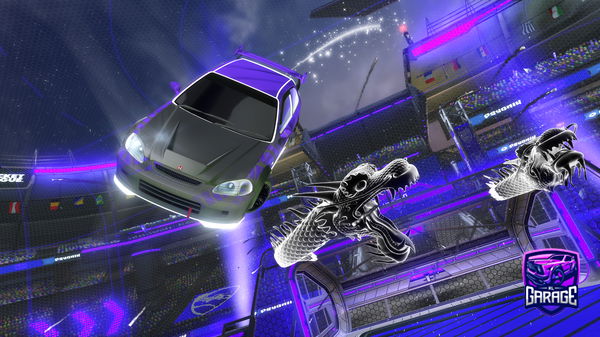 A Rocket League car design from MnrRL