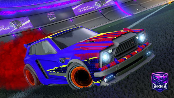 A Rocket League car design from Diesel_Strike919