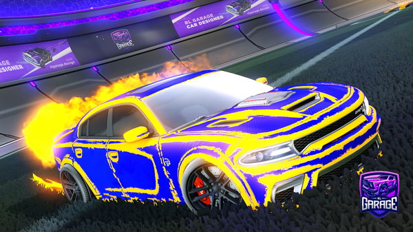 A Rocket League car design from Dormirale