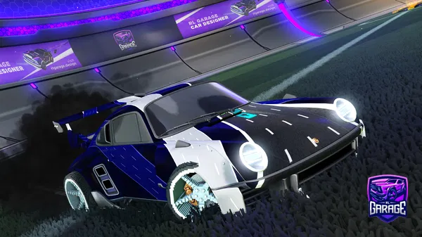 A Rocket League car design from Cupsdiamond