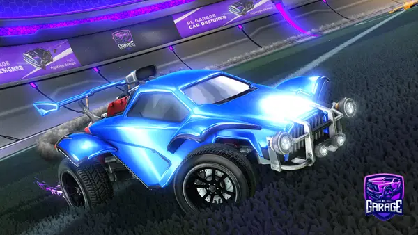 A Rocket League car design from SlowBathroom