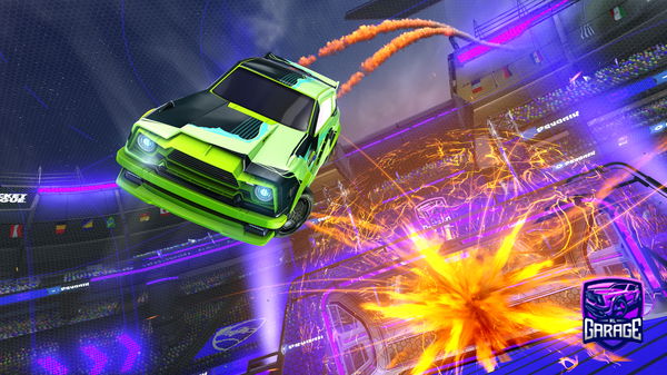 A Rocket League car design from Soarx2mekkz