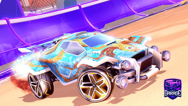 A Rocket League car design from Shooteo2313