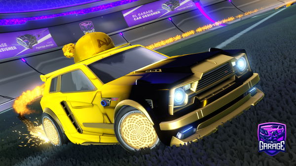 A Rocket League car design from sbakhti