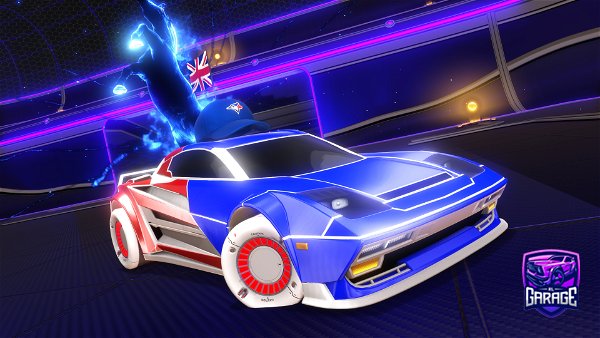 A Rocket League car design from MisterBicester