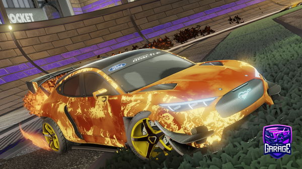 A Rocket League car design from Delinquent