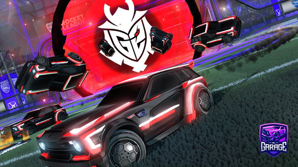 A Rocket League car design from lomono