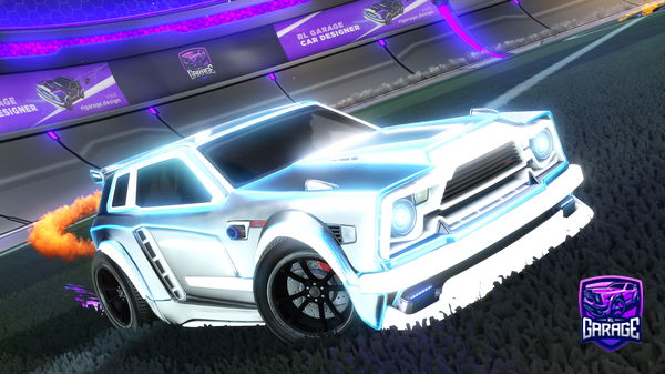 A Rocket League car design from Noiseux43