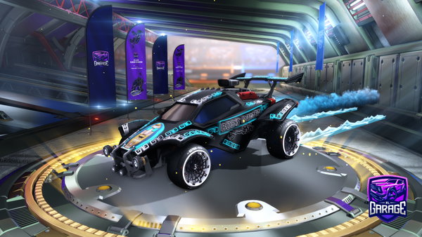 A Rocket League car design from Owl-Boyyy