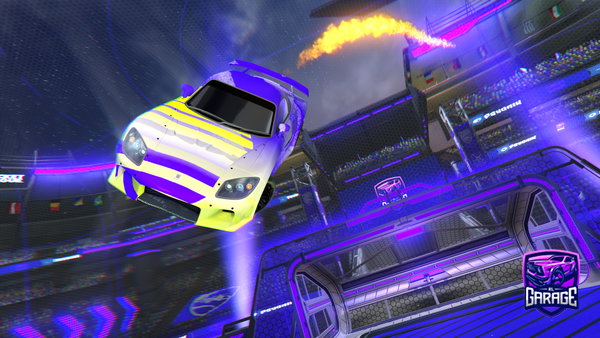 A Rocket League car design from Isd1as