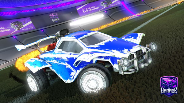 A Rocket League car design from benenefr