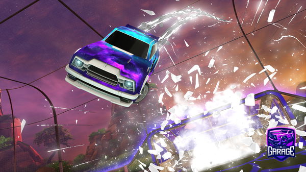 A Rocket League car design from spacebobmcy