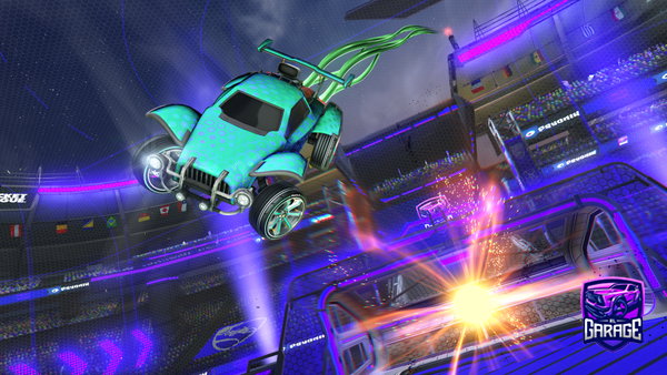 A Rocket League car design from BGPro03