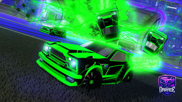 A Rocket League car design from Noxaeshi12