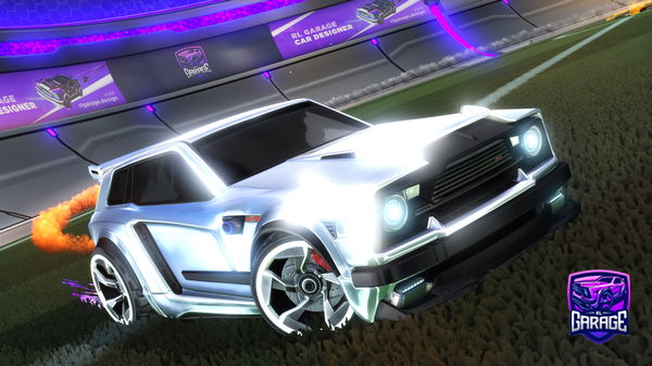 A Rocket League car design from AngryOldMan